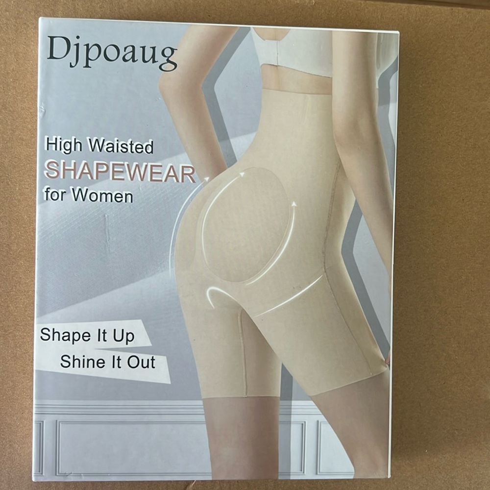 NWT Tummy Control Shapewear High Waisted Body Shaper Shorts Butt Lifting